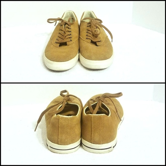 SeaVees Hermosa Plimsoll Varsity Golden Brown SZ 9 - Picture 5 of 7